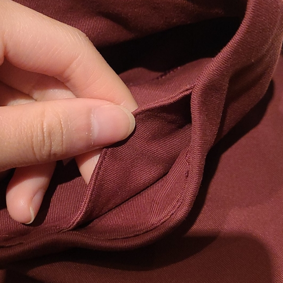 Forever 21 Burgandy Leggings - Picture 3 of 6